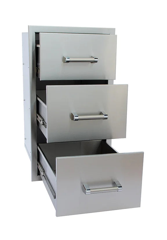 KoKoMo Grills Triple Drawer-KO-TD18