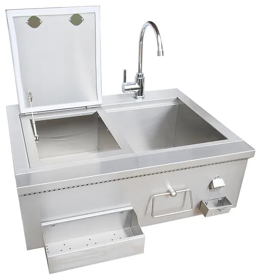 KoKoMo Grills 30" Cocktail Station w/ Sink-KO-30CKT-SNK