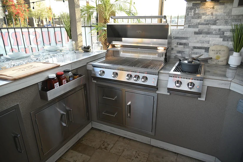 KoKoMo Grills Two Drawer / Door Combo-KO-ALPDC