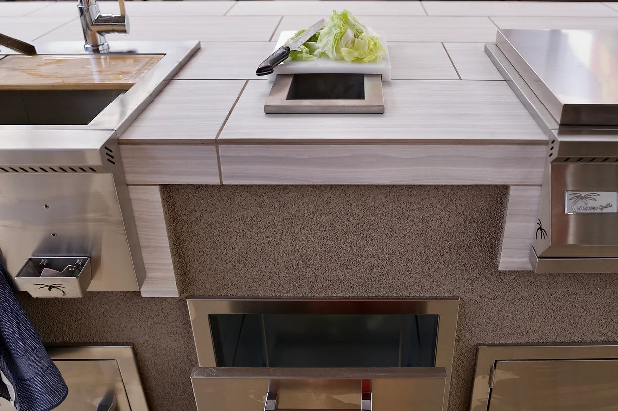 KoKoMo Grills Trash Chute-KO-TRSCH