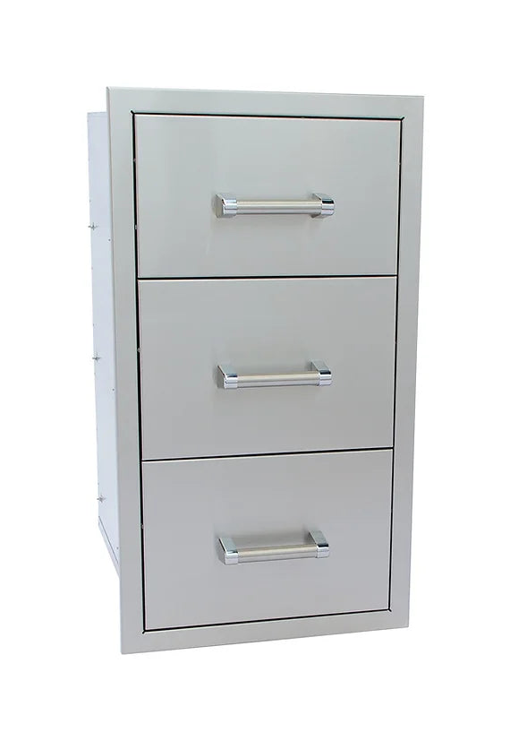 KoKoMo Grills Triple Drawer-KO-TD18