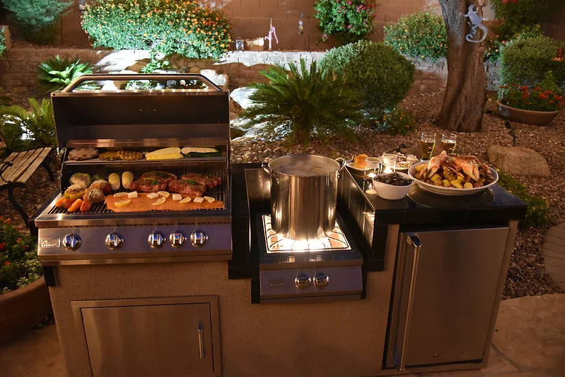 KoKoMo Grills 4 Burner Built In Grill-KO-BAK4BG