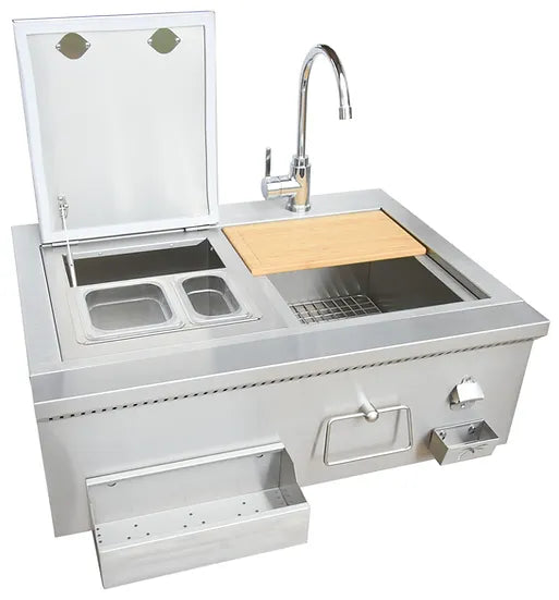 KoKoMo Grills 30" Cocktail Station w/ Sink-KO-30CKT-SNK