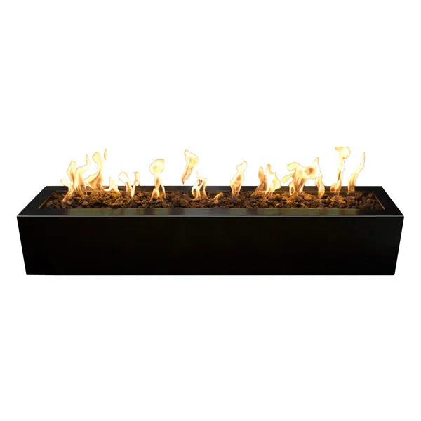 American Fyre Designs Iron Saddle 72" Rectangular Fire Table