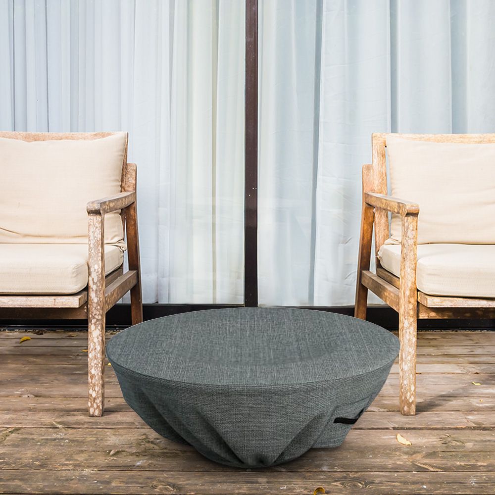 American Fyre Designs Protective Cover for round Marseille 24" round Fire Bowl-8156A