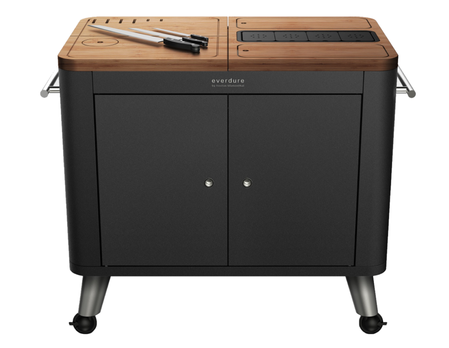 Everdure by Heston Mobile Prep Kitchen (Black) - HBPKB