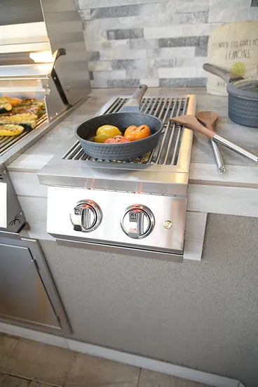 KoKoMo Grills Professional Double Side Burner-KO-BAK2BG-PRO