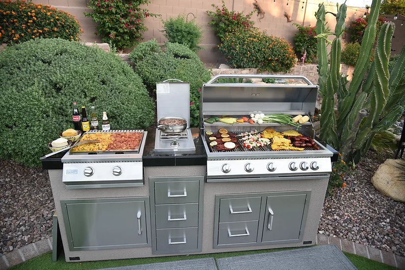 KoKoMo Grills Single Side Burner-KO-BAK1BG