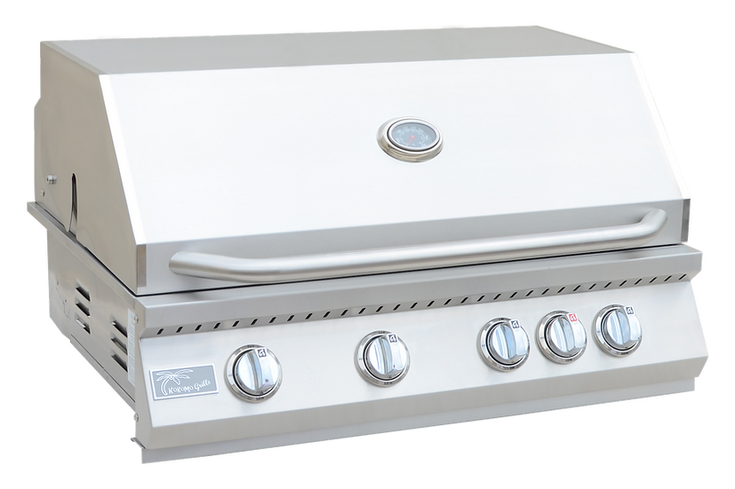 KoKoMo Grills 3 Burner Built In Grill-KO-BAK3BG