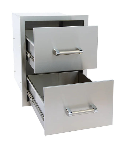 KoKoMo Grills Double Drawer-KO-DD12