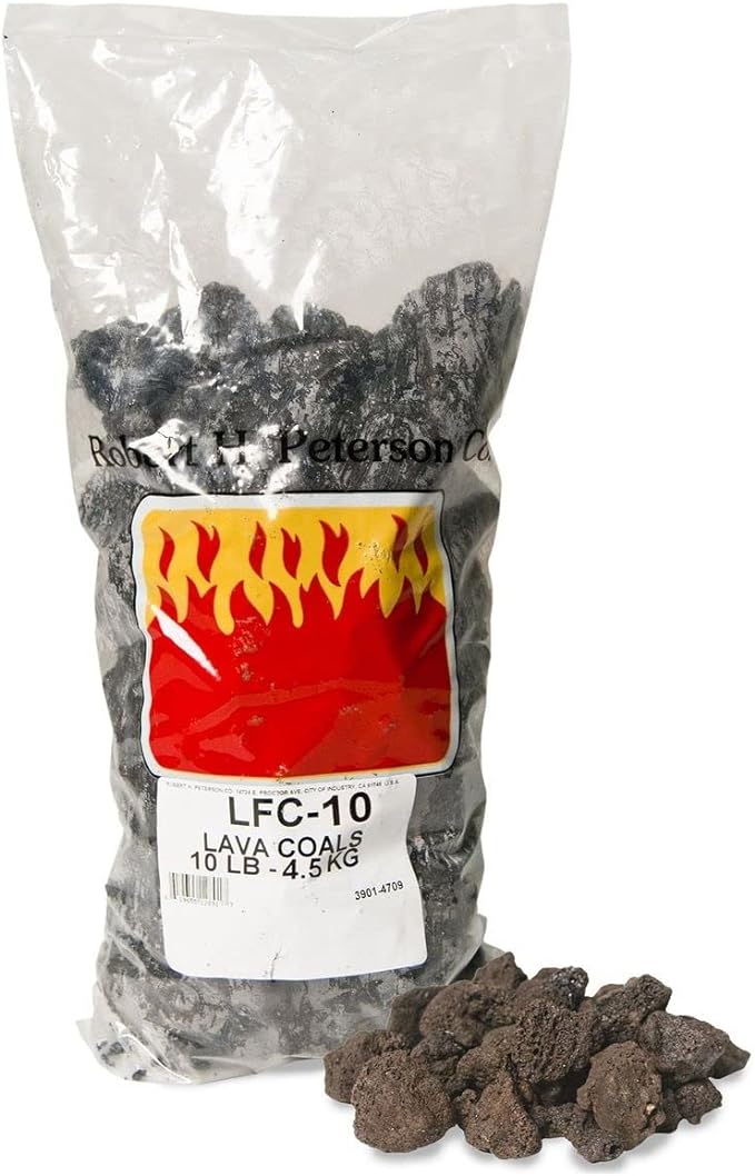 RealFyre Lava Fyre Coals - 10LB Bag-LFC-10