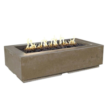 American Fyre Designs Louvre Rectangular Fire Pit - 56"