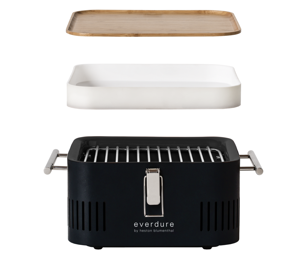 Everdure by Heston CUBE Portable Charcoal Grill - HBCUBE