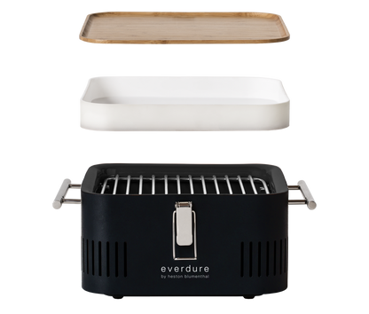 Everdure by Heston CUBE Portable Charcoal Grill - HBCUBE