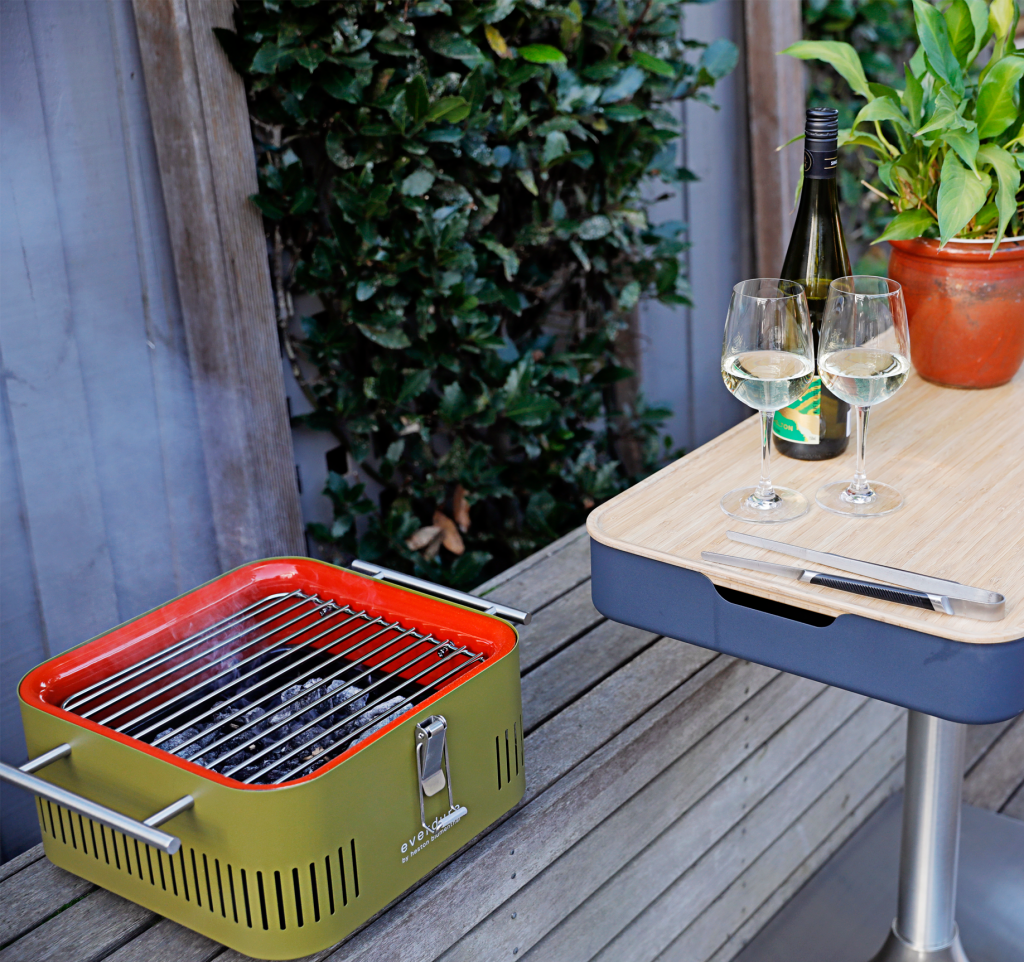 Everdure by Heston CUBE Portable Charcoal Grill - HBCUBE