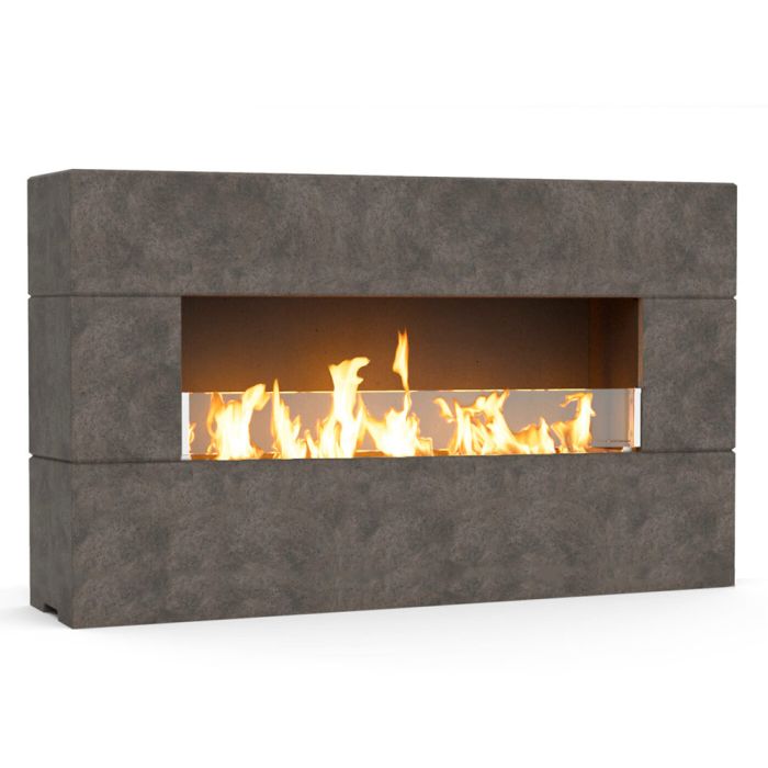 American Fyre Designs Milan High Linear Outdoor Gas Fireplace