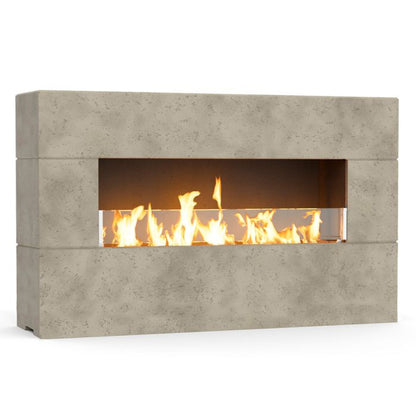 American Fyre Designs Milan High Linear Outdoor Gas Fireplace