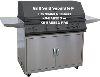 KoKoMo Grills Combo Of KoKoMo Burner Grill Cart