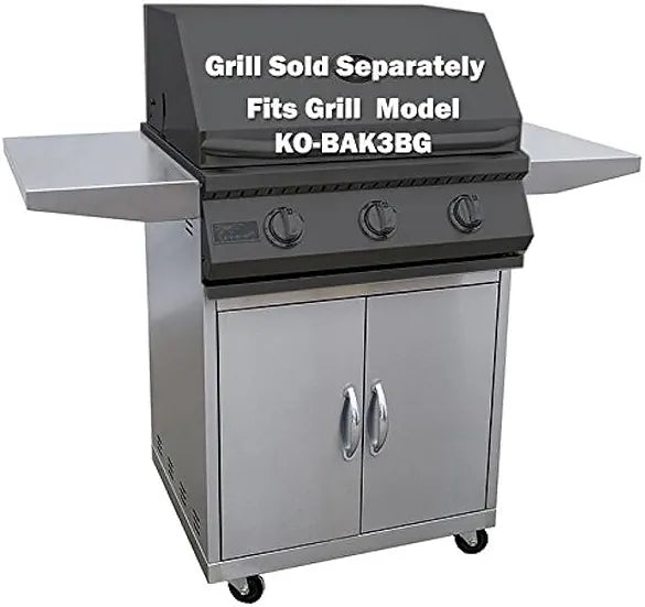 KoKoMo Grills Combo Of KoKoMo Burner Grill Cart