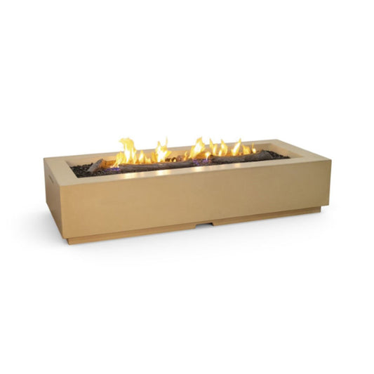 American Fyre Designs' Louvre Long Rectangular Fire Pit - 72"