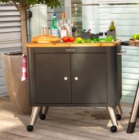 Everdure by Heston Mobile Prep Kitchen (Black) - HBPKB