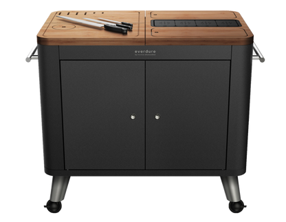 Everdure by Heston Mobile Prep Kitchen (Black) - HBPKB